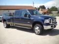 Ford F350 Super Duty Lariat Crew Cab 4x4 Dually True Blue Metallic photo #6