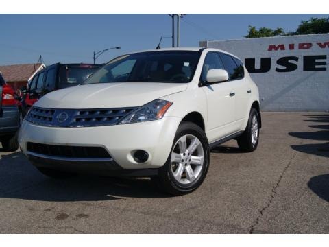 Glacier Pearl White 2007 Nissan Murano S AWD Glacier Pearl White 2007 Nissan Murano S AWD
