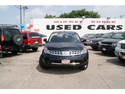 Super Black 2007 Nissan Murano S AWD Super Black 2007 Nissan Murano S AWD