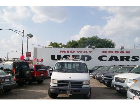 Stone White 1996 Dodge Ram Van 2500 Commercial