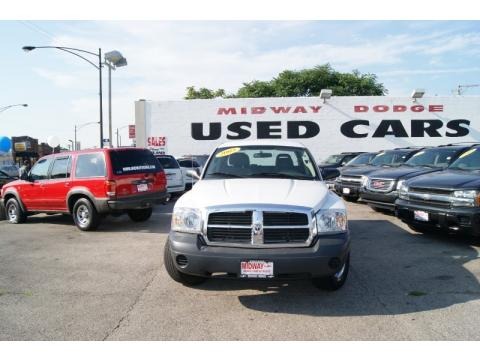 Bright White 2005 Dodge Dakota ST Quad Cab Bright White 2005 Dodge Dakota ST Quad Cab