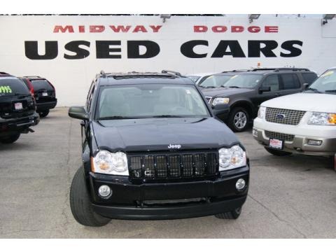 Black 2007 Jeep Grand Cherokee Laredo 4x4 Black 2007 Jeep Grand Cherokee Laredo 4x4