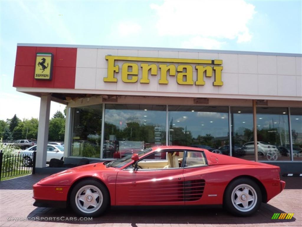 used ferrari testarossa