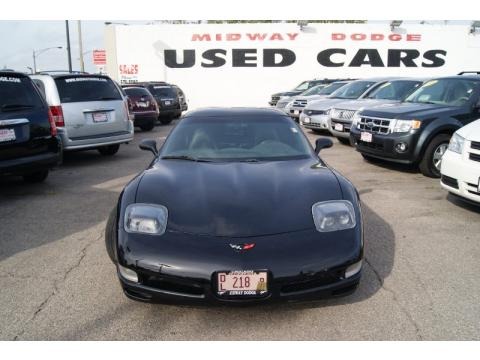 Black 1998 Chevrolet Corvette Coupe Black 1998 Chevrolet Corvette Coupe