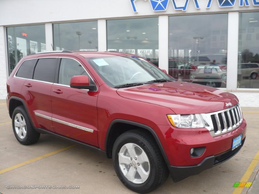 2011 Jeep Grand Cherokee Laredo X Package 4x4 in Inferno Red Crystal