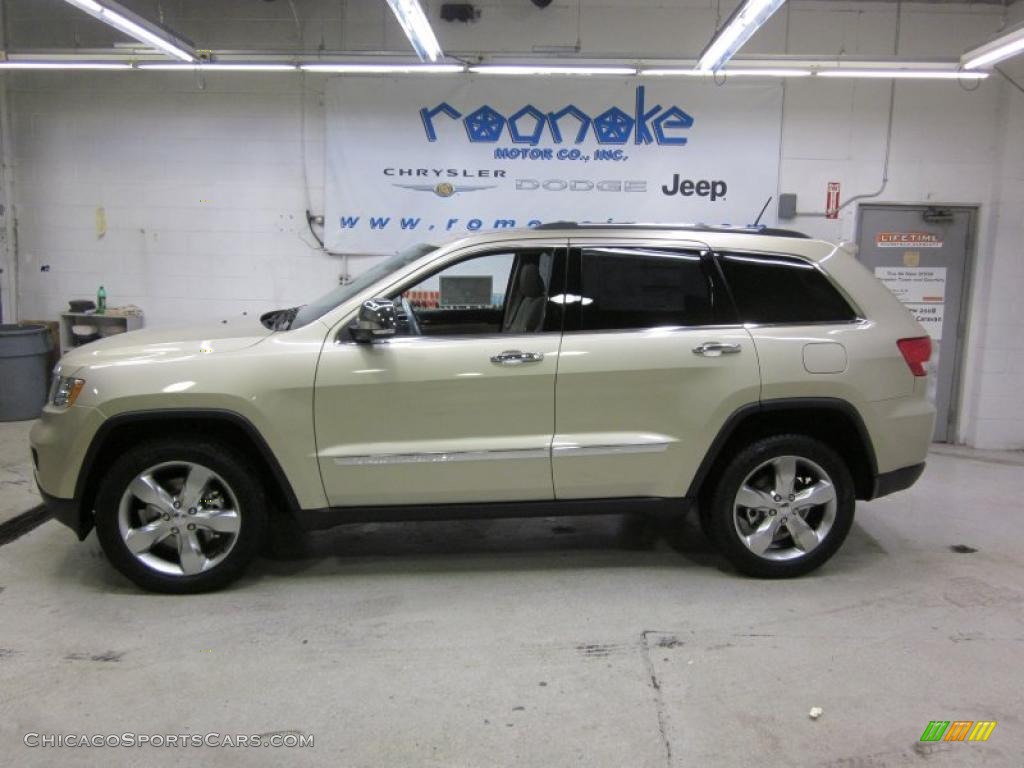 2011 Jeep Grand Cherokee Limited 4x4 In White Gold Metallic 619688