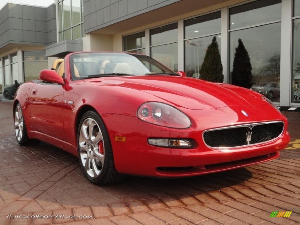 2004 Maserati Spyder Cambiocorsa in Rosso Mondial (Red) photo #5 ...