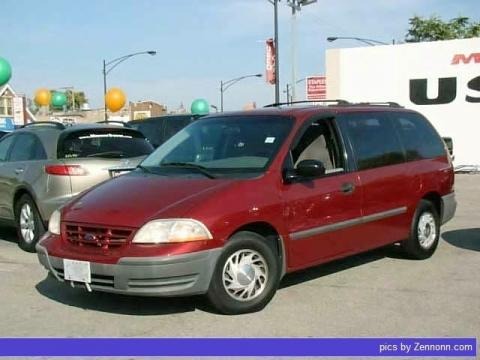 Cabernet Red Metallic 1999 Ford Windstar 