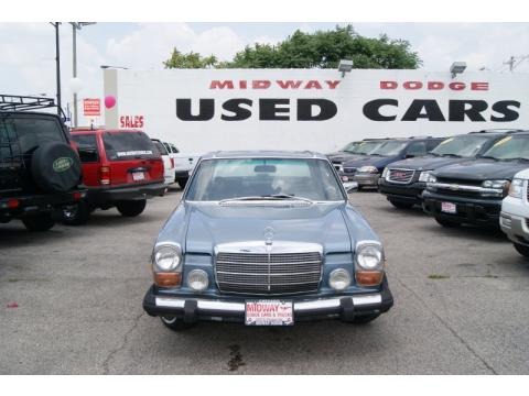 Blue 1974 Mercedes-Benz W114 280 C