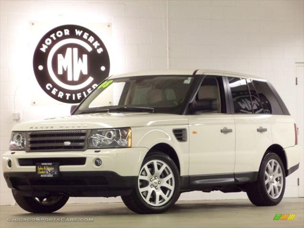 2008 Land Rover Range Rover Sport HSE in Alaska White photo 15 152565 2008 Land Rover Range Rover Sport HSE in Alaska White photo 15 152565