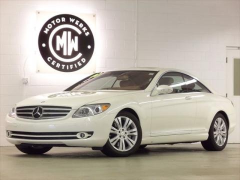Diamond White Metallic 2009 Mercedes-Benz CL 550 4Matic Diamond White Metallic 2009 Mercedes-Benz CL 550 4Matic