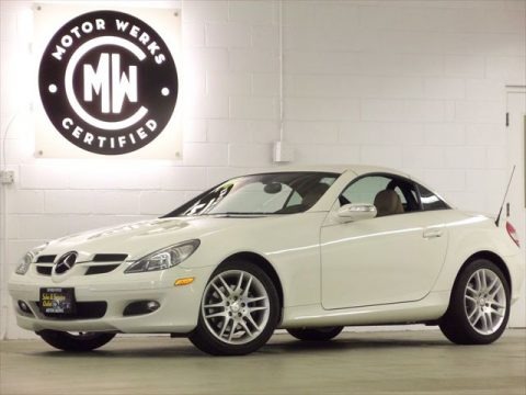 Arctic White 2008 Mercedes-Benz SLK 280 Roadster Arctic White 2008 Mercedes-Benz SLK 280 Roadster