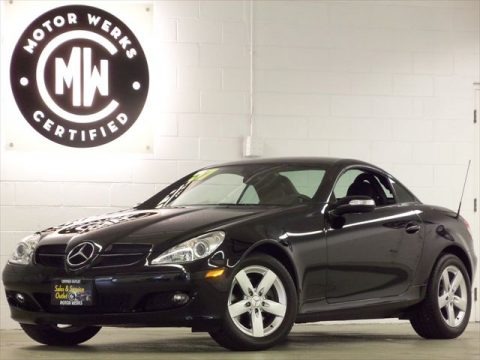 Black 2007 Mercedes-Benz SLK 280 Roadster Black 2007 Mercedes-Benz SLK 280 Roadster