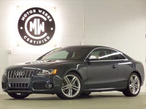 Meteor Grey Pearl Effect 2009 Audi S5 4.2 quattro