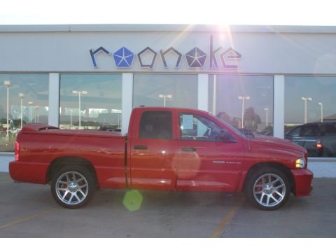 Flame Red 2005 Dodge Ram 1500 SRT-10 Quad Cab Flame Red 2005 Dodge Ram 1500 SRT-10 Quad Cab