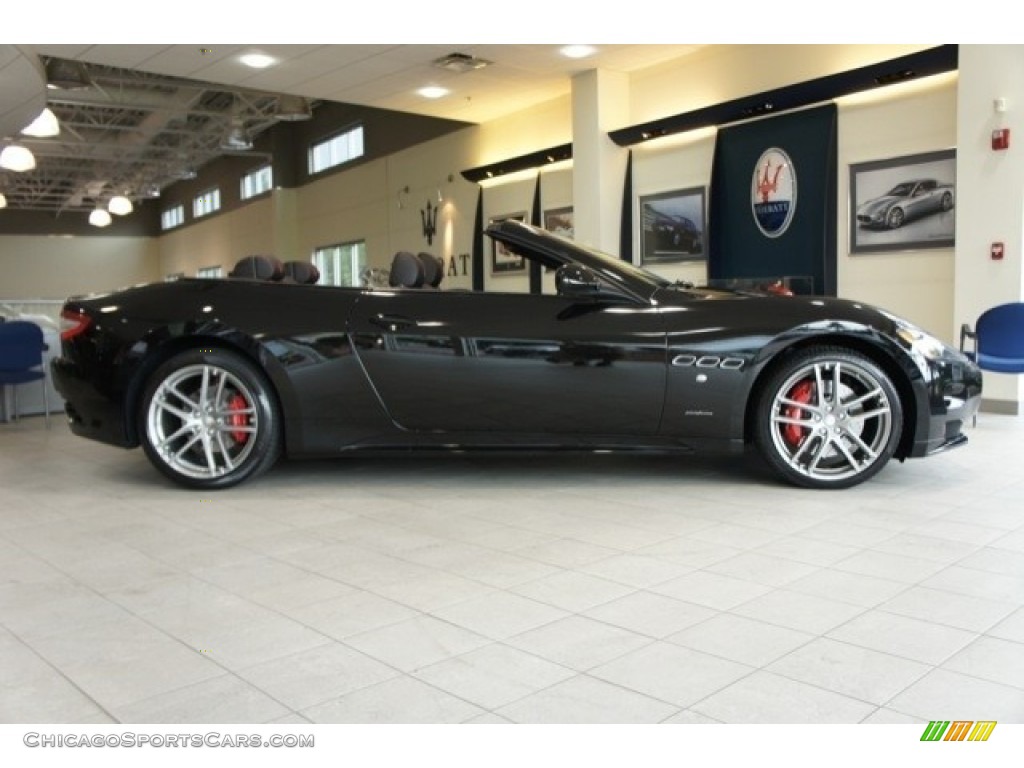 Maserati Convertible on 2012 Maserati Granturismo Convertible Grancabrio Sport In Nero  Black