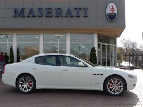 Bianco Eldorado (White) 2012 Maserati Quattroporte S Bianco Eldorado (White) 2012 Maserati Quattroporte S