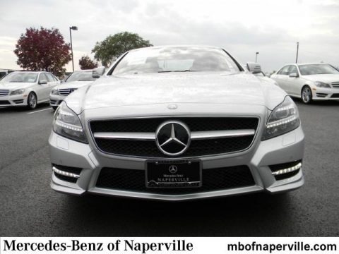 Iridium Silver Metallic 2012 Mercedes-Benz CLS 550 Coupe