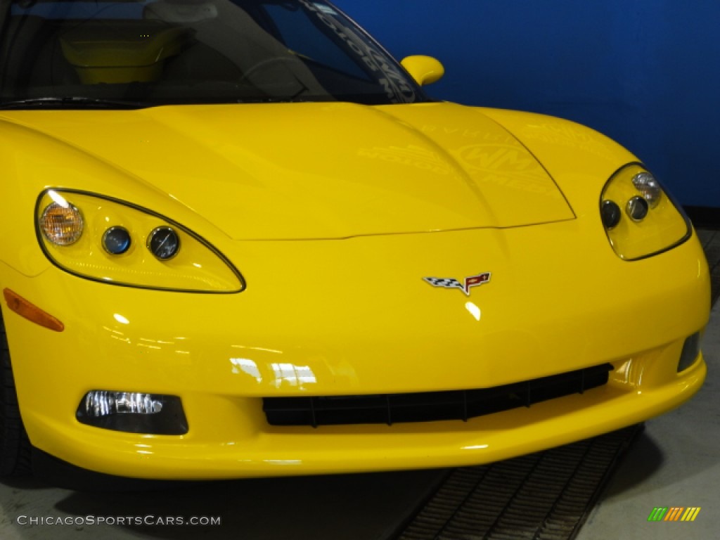 2008 Corvette Convertible - Velocity Yellow / Ebony photo #2