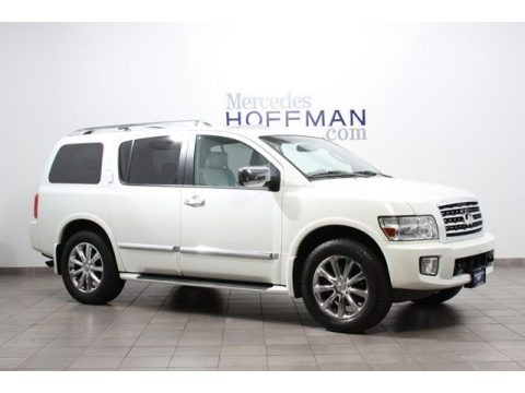 Tuscan Pearl White 2008 Infiniti QX 56 4WD Tuscan Pearl White 2008 Infiniti QX 56 4WD