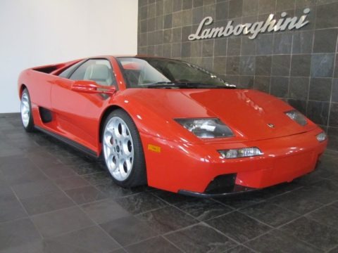 Red 2001 Lamborghini Diablo 6.0 Red 2001 Lamborghini Diablo 6.0