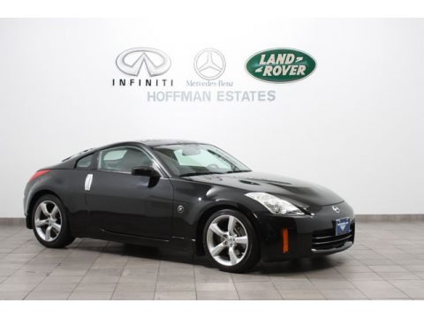 Magnetic Black 2008 Nissan 350Z Touring Coupe