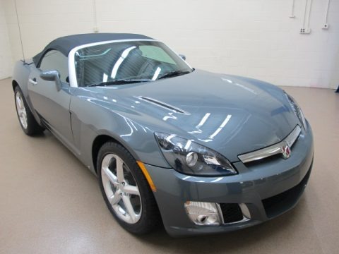 Techno Gray 2008 Saturn Sky Red Line Roadster