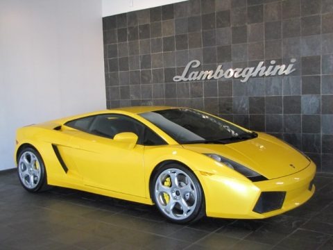Giallo Midas (Yellow) 2004 Lamborghini Gallardo Coupe Giallo Midas (Yellow) 2004 Lamborghini Gallardo Coupe