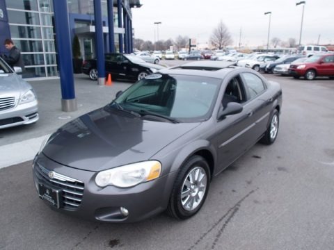 Dark Titanium Metallic 2005 Chrysler Sebring Limited Sedan Dark Titanium Metallic 2005 Chrysler Sebring Limited Sedan