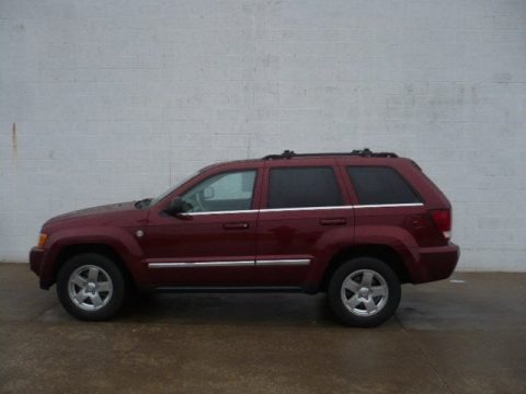 Red Rock Crystal Pearl 2007 Jeep Grand Cherokee Limited CRD 4x4 Red Rock Crystal Pearl 2007 Jeep Grand Cherokee Limited CRD 4x4