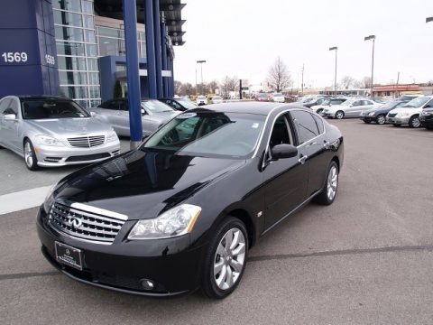 Black Obsidian 2006 Infiniti M 35x Sedan Black Obsidian 2006 Infiniti M 35x Sedan