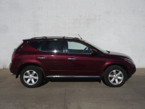 Merlot Pearl 2007 Nissan Murano SL AWD
