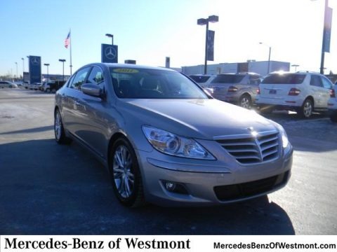 Platinum Metallic 2011 Hyundai Genesis 4.6 Sedan