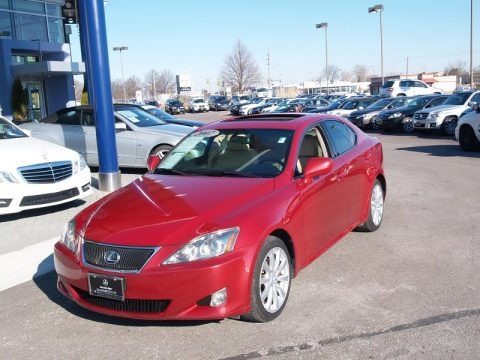 Matador Red Mica 2007 Lexus IS 250 AWD Matador Red Mica 2007 Lexus IS 250 AWD