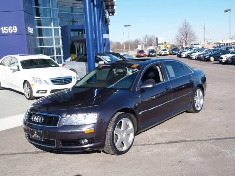 Oyster Grey Metallic 2004 Audi A8 L 4.2 quattro