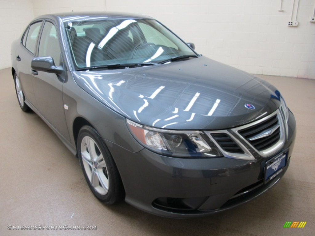 Titan Gray Metallic / Black Saab 9-3 2.0T Sport Sedan XWD Titan Gray Metallic / Black Saab 9-3 2.0T Sport Sedan XWD