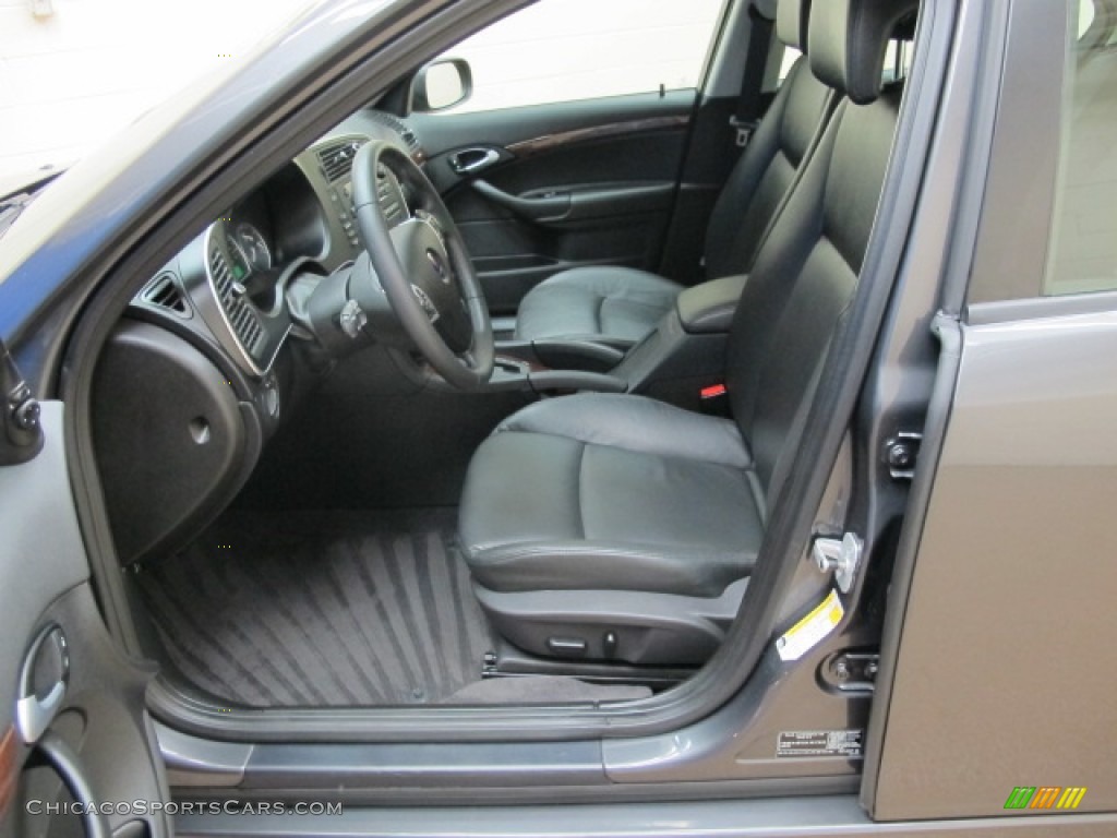 2010 9-3 2.0T Sport Sedan XWD - Titan Gray Metallic / Black photo #17 2010 9-3 2.0T Sport Sedan XWD - Titan Gray Metallic / Black photo #17