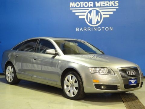 Light Silver Metallic 2006 Audi A6 3.2 quattro Sedan