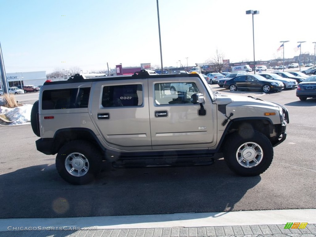 2003 H2 SUV - Pewter Metallic / Wheat photo #6 2003 H2 SUV - Pewter Metallic / Wheat photo #6