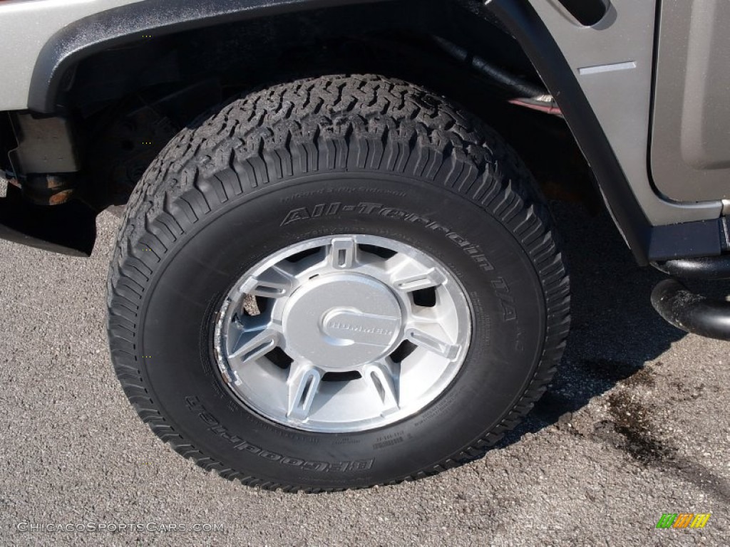 2003 H2 SUV - Pewter Metallic / Wheat photo #55 2003 H2 SUV - Pewter Metallic / Wheat photo #55