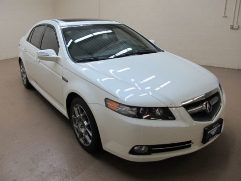 White Diamond Pearl 2008 Acura TL 3.5 Type-S