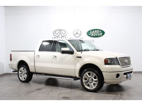 White Sand Tri-Coat 2008 Ford F150 Limited SuperCrew 4x4 White Sand Tri-Coat 2008 Ford F150 Limited SuperCrew 4x4
