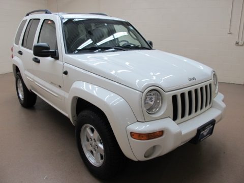 Stone White 2002 Jeep Liberty Limited 4x4