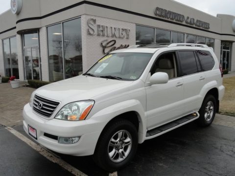 Blizzard White Pearl 2008 Lexus GX 470 Blizzard White Pearl 2008 Lexus GX 470