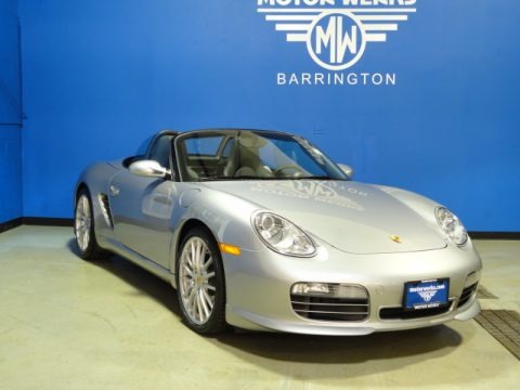 GT Silver Metallic 2008 Porsche Boxster RS 60 Spyder GT Silver Metallic 2008 Porsche Boxster RS 60 Spyder