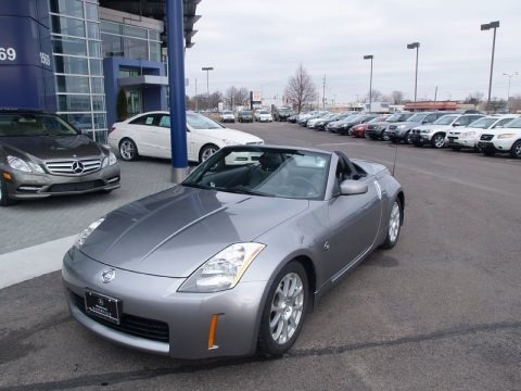 Silverstone Metallic 2005 Nissan 350Z Touring Roadster