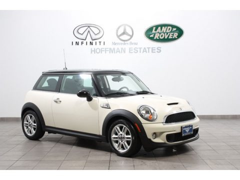 Pepper White 2011 Mini Cooper S Hardtop