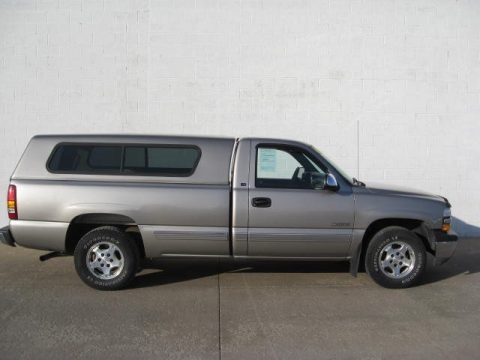 Light Pewter Metallic 2001 Chevrolet Silverado 1500 LS Regular cab Light Pewter Metallic 2001 Chevrolet Silverado 1500 LS Regular cab