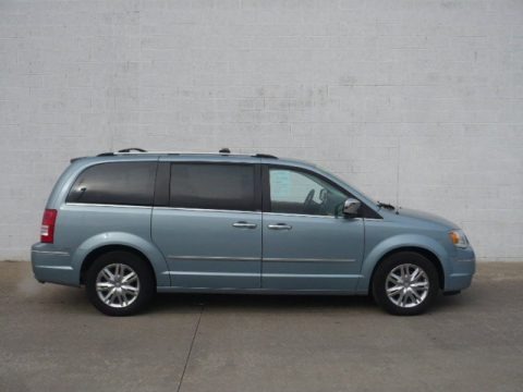 Clearwater Blue Pearlcoat 2008 Chrysler Town & Country Limited Clearwater Blue Pearlcoat 2008 Chrysler Town & Country Limited