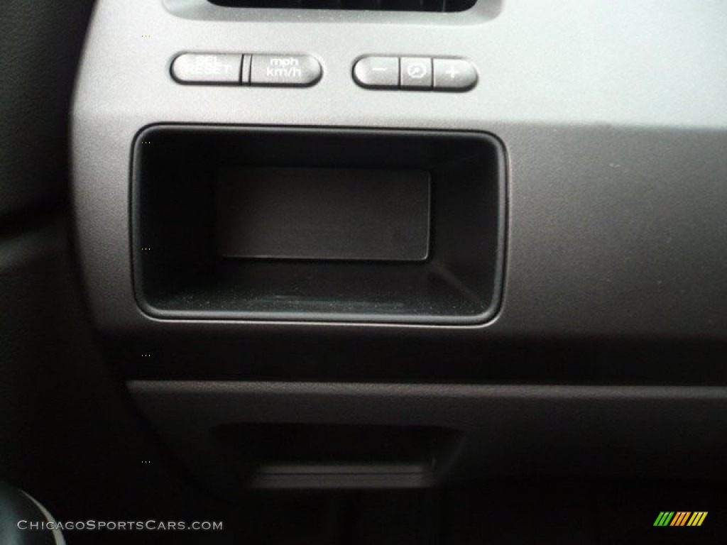 2009 Civic LX Sedan - Crystal Black Pearl / Gray photo #21